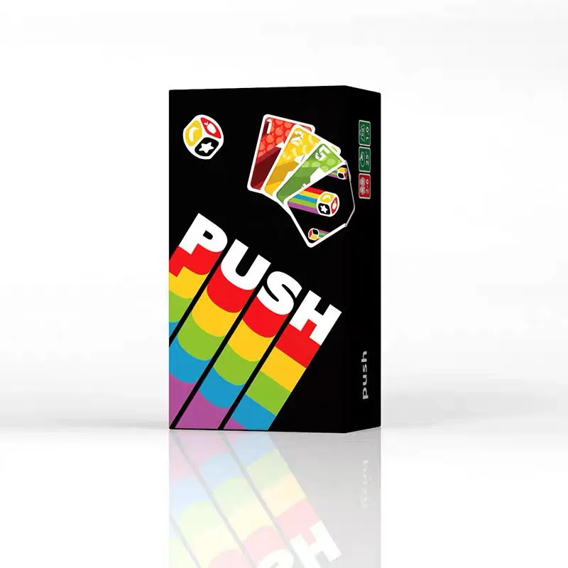 Strategy Board Game - Gra planszowa „Push Card” – gra