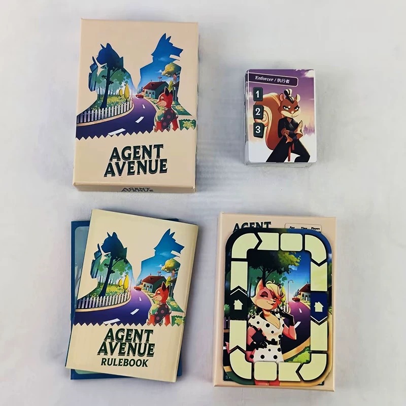 Board Game Live - Agent Avenue – gra planszowa, wersja